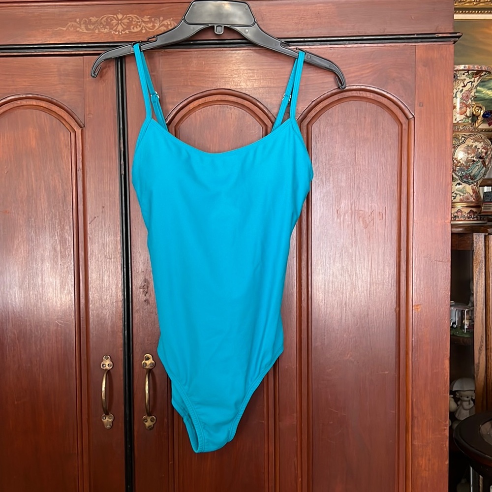 Catalina Teal Cute One Piece Bathing Suit Size Medium